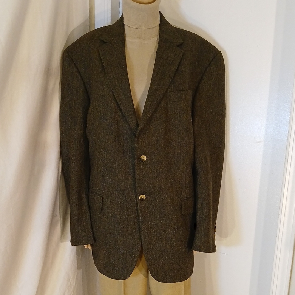 NWOT Nautica Classic Forest Green Wool  Blazer
